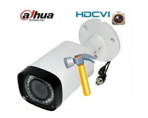 Уличная цилиндрическая CVI видеокамера DH-HAC-HFW1200RP-VF-S3