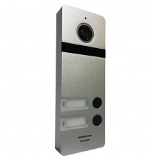 Многоабонентская панель цветного видеодомофона САТРО-DP-02-HD110-S (серебро