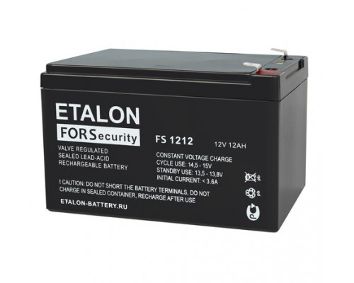 Свинцово-кислотный аккумулятор ETALON FS 1212