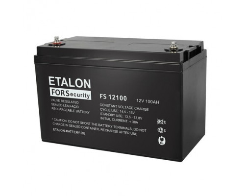 Свинцово-кислотный аккумулятор ETALON FS 12100