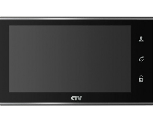 Цветной монитор видеодомофона без трубки (hands-free) -M2702MD черный