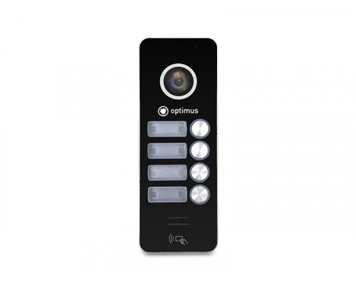 Вызывная панель цветного домофона DSH-1080/4 (белый/черный)
