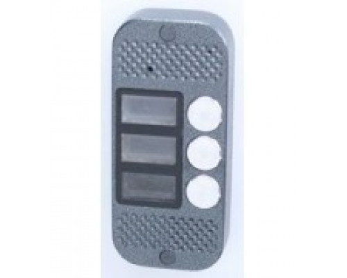 Многоабонентская панель цветного видеодомофона JSB-V083 PAL (серебро)