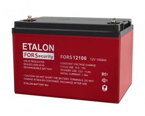Свинцово-кислотный аккумулятор ETALON FORS 12100