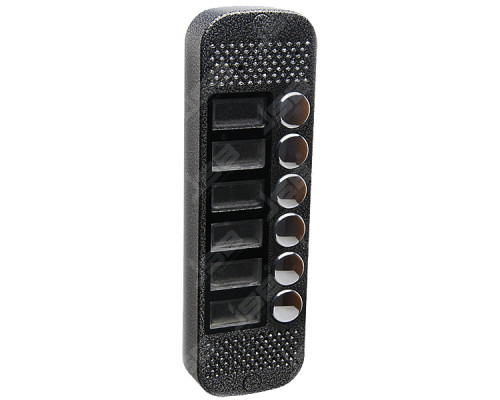 Многоабонентская панель цветного видеодомофона JSB-V086K PAL (черный)