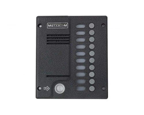 Многоабонентская панель цветного видеодомофона MK10.2-TM4EV